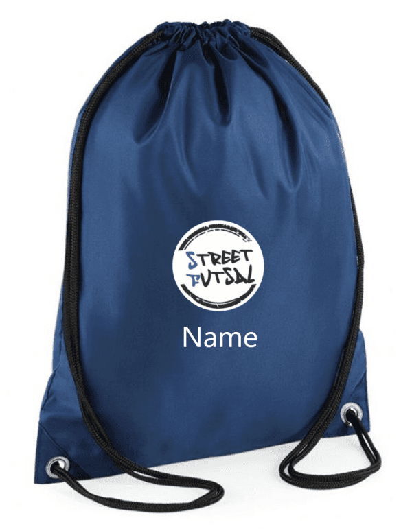Street Futsal Draw String Bag with Name