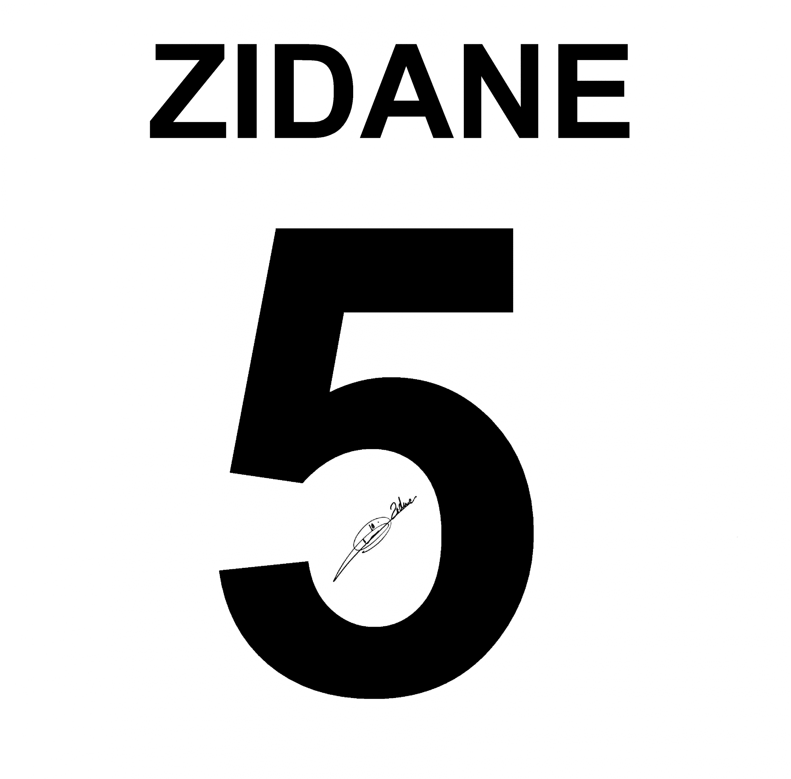 Real Madrid Zidane 5 Signature Street Futsal T-Shirt - Image 2