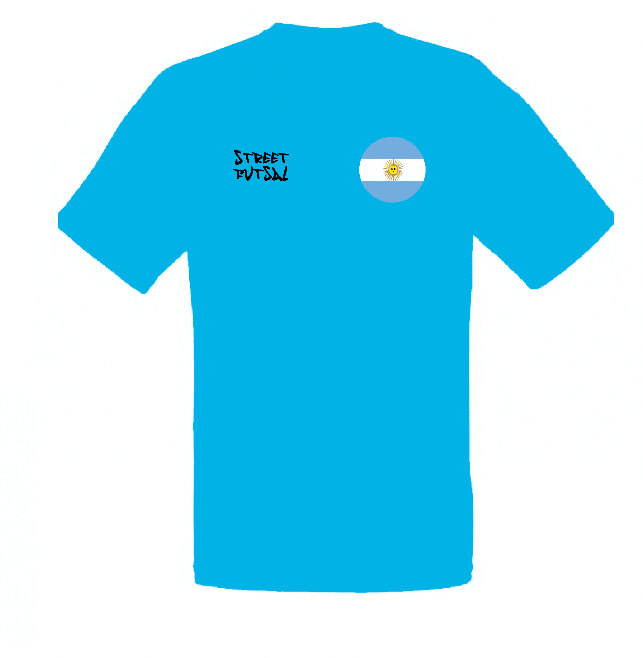 Argentina Messi 10 Signature Street Futsal T-Shirt