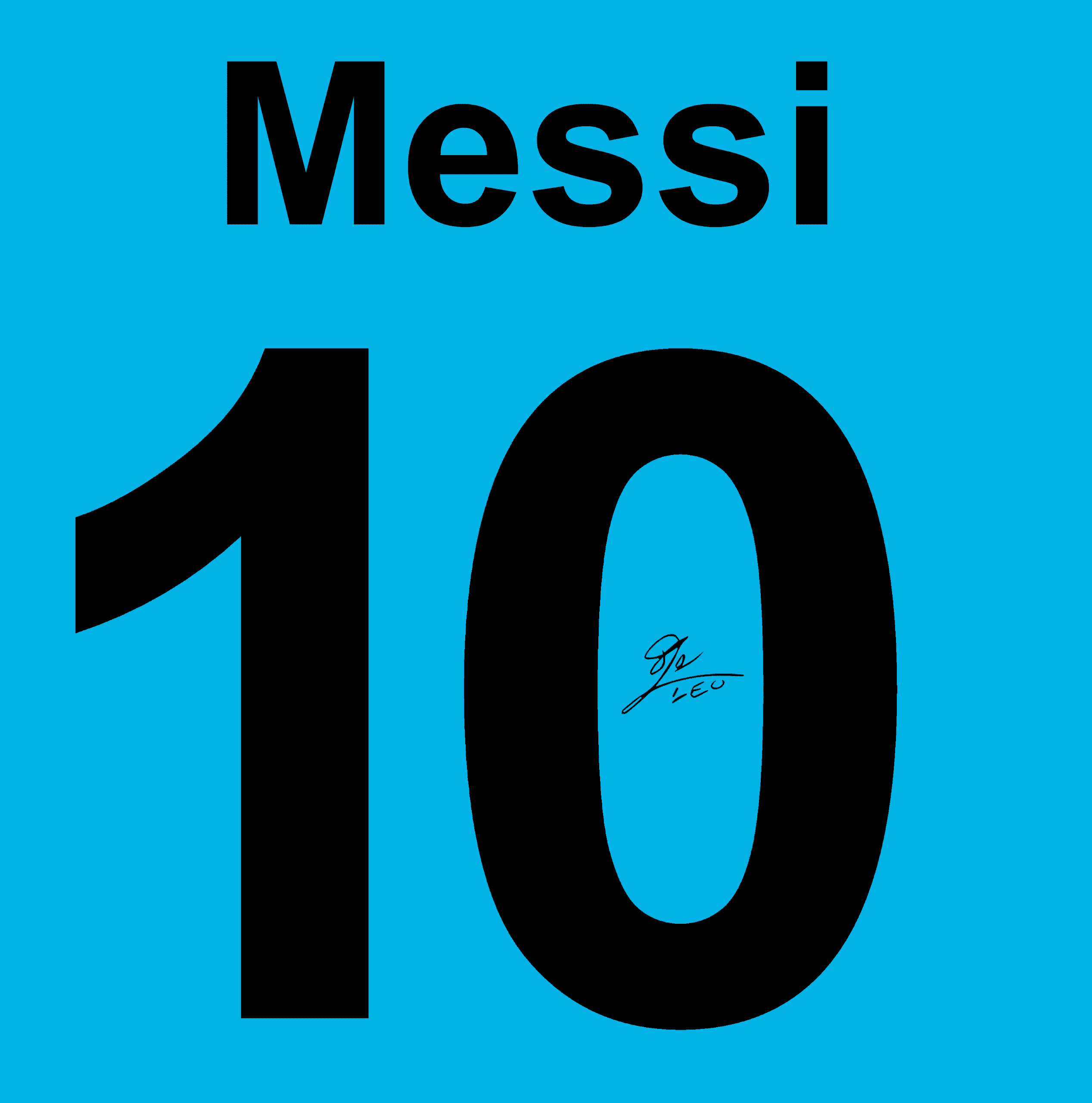 Argentina Messi 10 Signature Street Futsal T-Shirt - Image 2